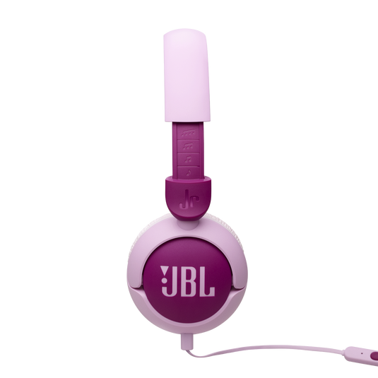 JBL Junior 320 - Purple - Wired on-ear kids headphones - Left image number null
